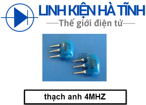 THẠCH ANH 3 CHÂN 4M 4MHZ